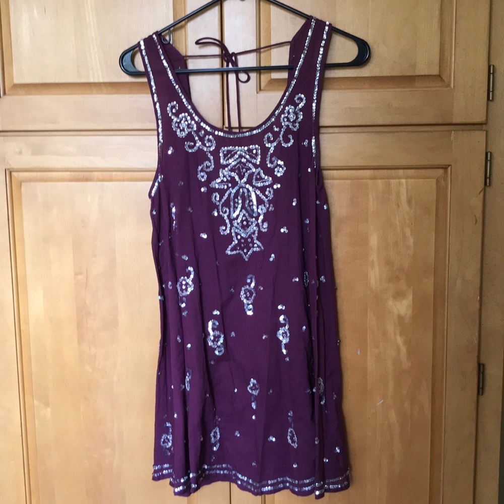 Free People Seqiun slip dress